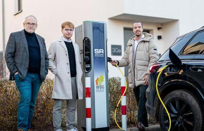 Neue Ladesäule erleichtert E-Auto-Laden am Rotenburger Porstweg