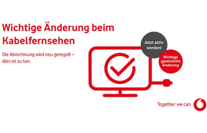 Wichtige Änderung beim Kabelfernsehen