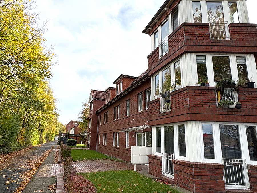 Wohnanlage der WBG Große Gartenstraße / Harburger Straße