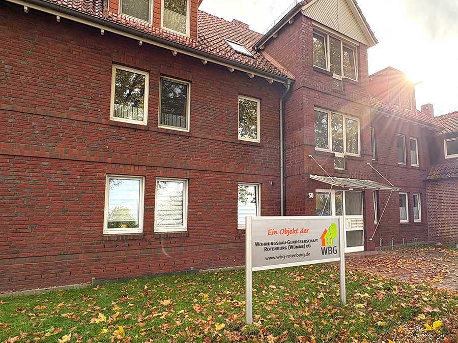 Wohnanlage der WBG Große Gartenstraße / Harburger Straße